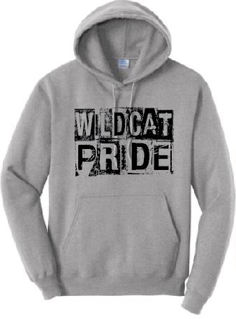 Wildcat Pride Hoodie- Youth and Adult Sizes Available