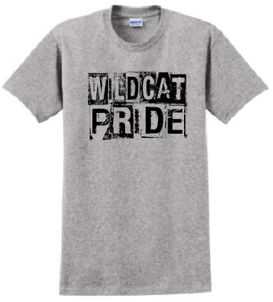 Wildcat Pride T-Shirt - Youth and Adult Sizes Available